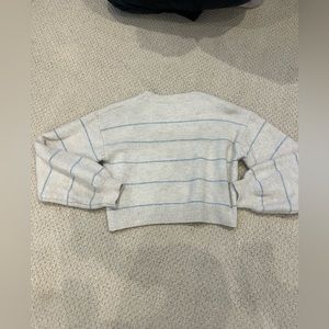 Shein cropped striped sweater